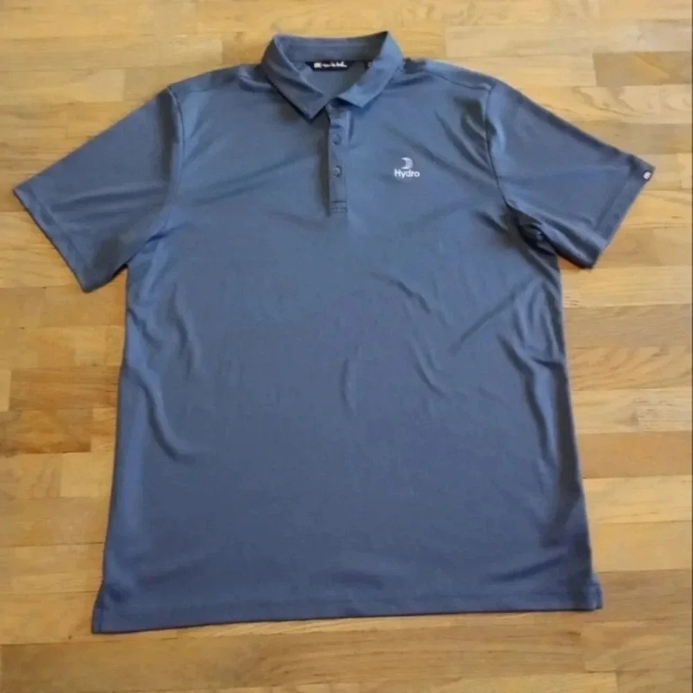 Travis Mathew Polo Golf Shirt Gray 2XL